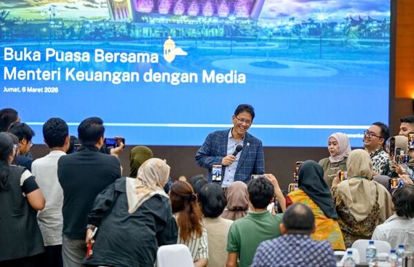 Menteri Keuangan Purbaya Yudhi Sadewa menyampaikan kondisi fundamental ekonomi Indonesia yang tetap kuat dalam dialog bersama wartawan ekonomi di Jakarta.